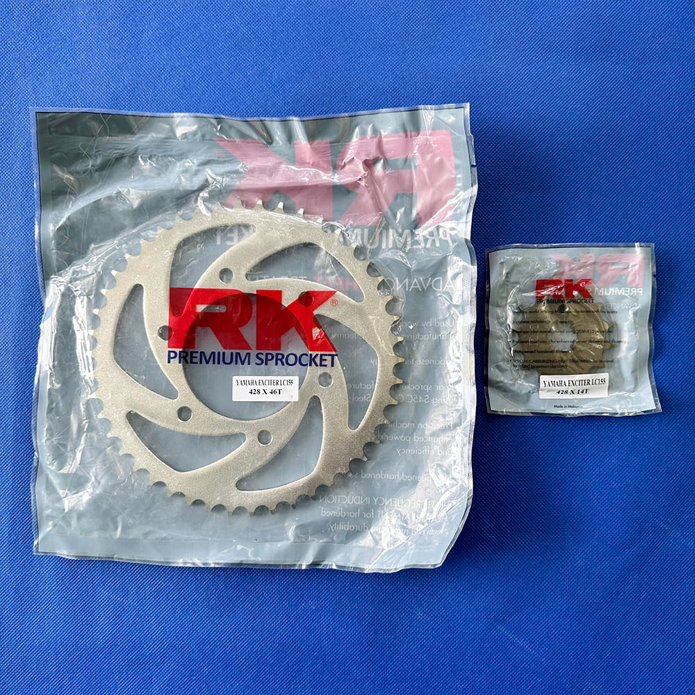 NHÔNG DĨA RK NHÔNG 14T DĨA 46T EXCITER 155